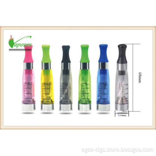 Colorful Ce 4 E Cigarette Atomizer No Leakage With Long Wick